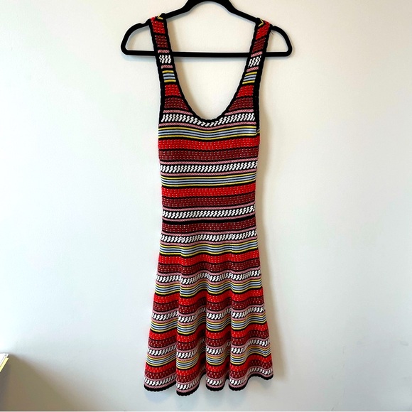 Ronny Kobo Striped Sleeveless Sweater Dress - Picture 3 of 8